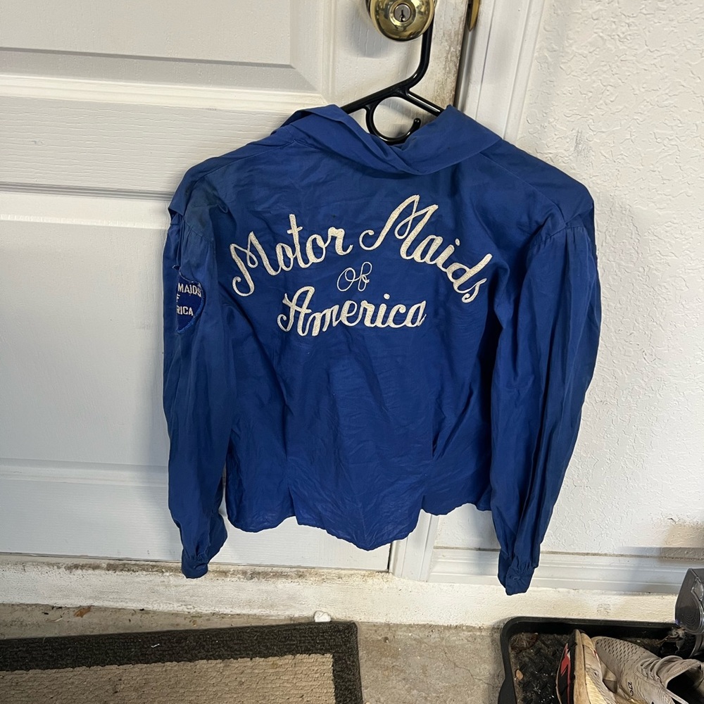 1950s vintage motor maids of America shirt very rare